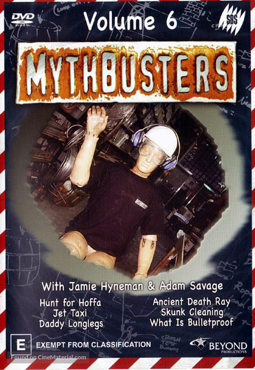 &quot;MythBusters&quot; - Australian Movie Cover