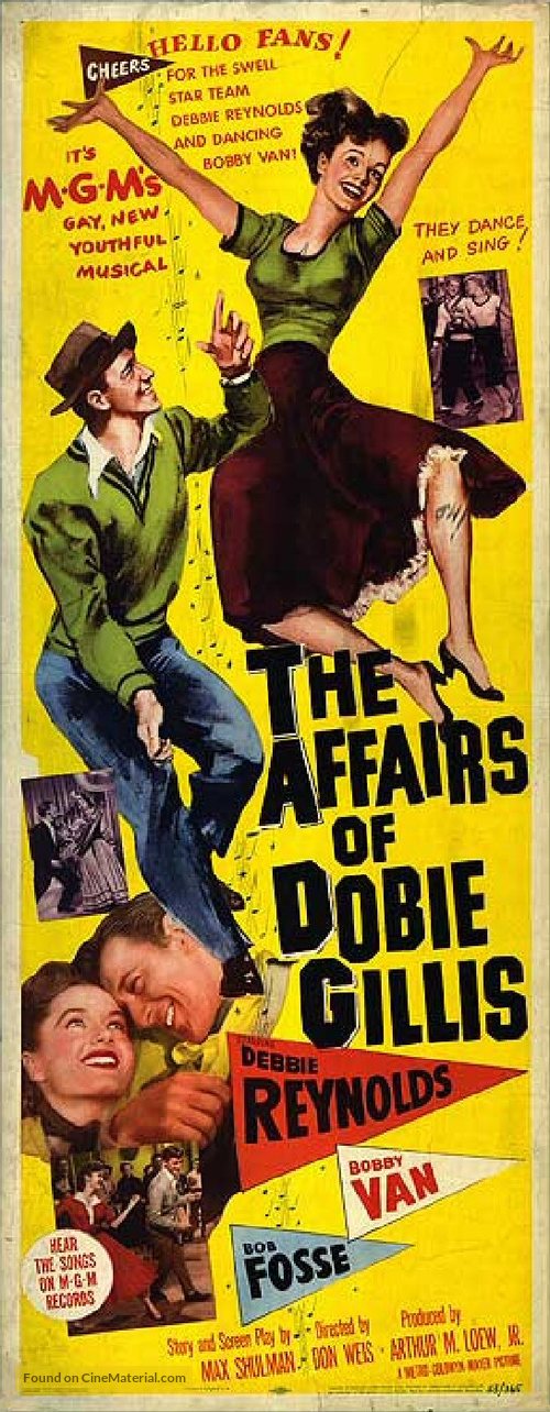The Affairs of Dobie Gillis - Movie Poster