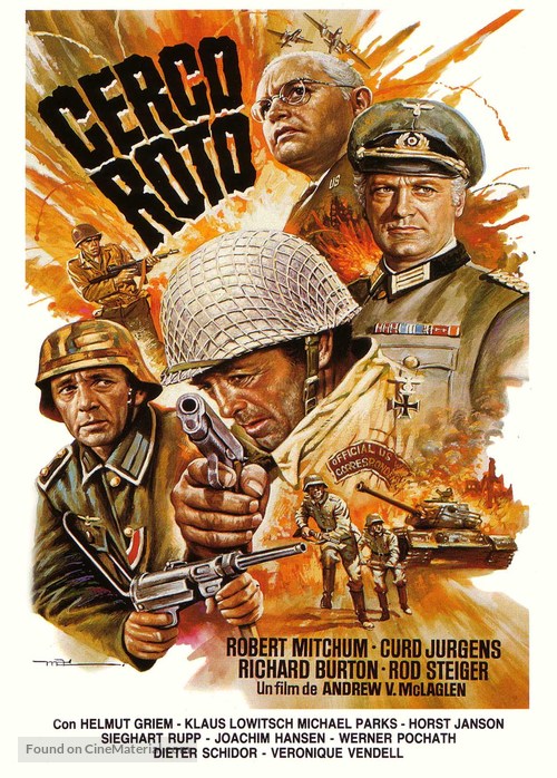 Steiner - Das eiserne Kreuz, 2. Teil - Spanish Movie Poster