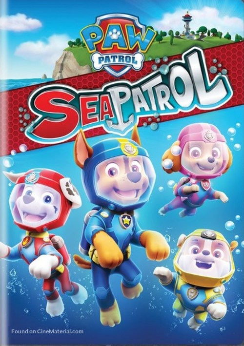 Paw Patrol: Sea Patrol - Canadian DVD movie cover