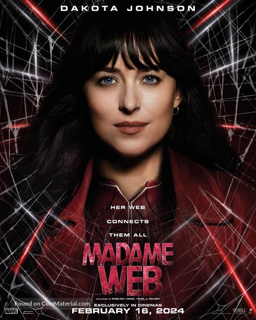 Madame Web - Indian Movie Poster