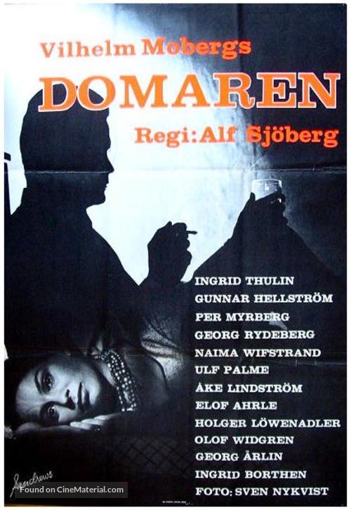 Domaren - Swedish Movie Poster