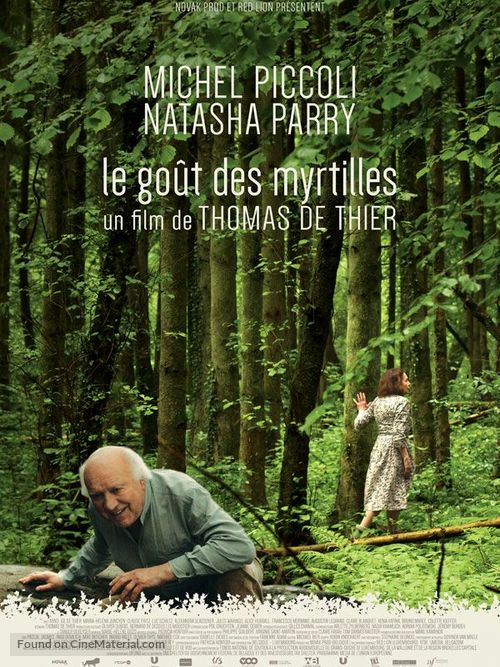 Le go&ucirc;t des myrtilles - Belgian Movie Poster