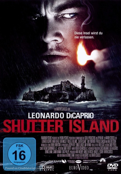 Shutter Island - German DVD movie cover