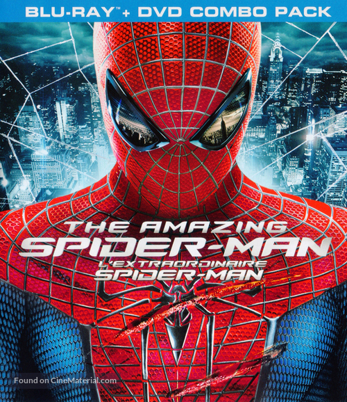 The Amazing Spider-Man - French Blu-Ray movie cover