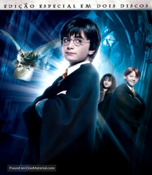 Harry Potter and the Philosopher&#039;s Stone - Portuguese Blu-Ray movie cover