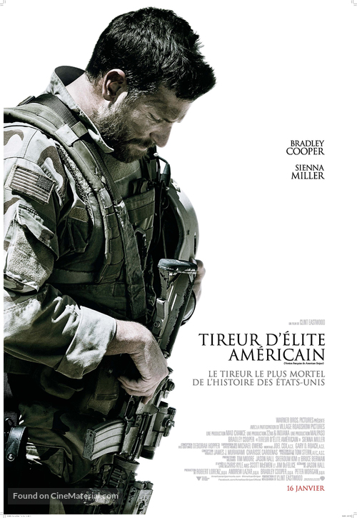 American Sniper - Canadian Movie Poster