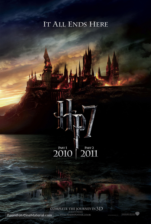 Harry Potter and the Deathly Hallows - Part 1 - British Movie Poster