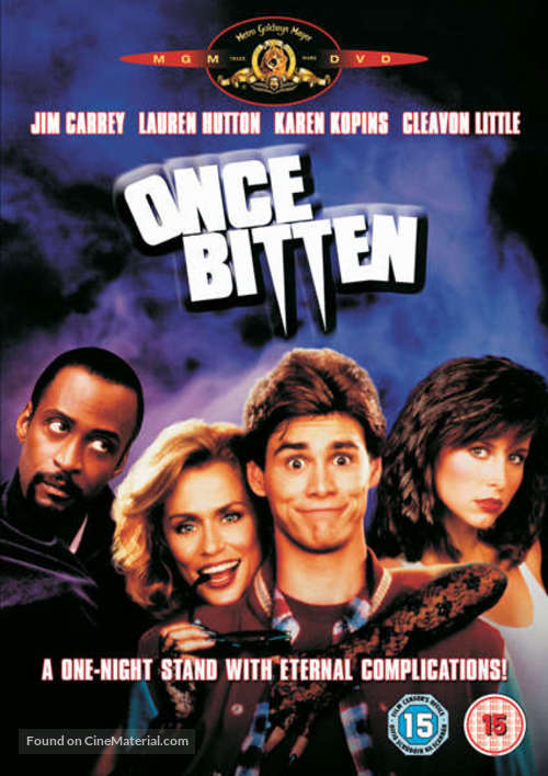 Once Bitten - British DVD movie cover