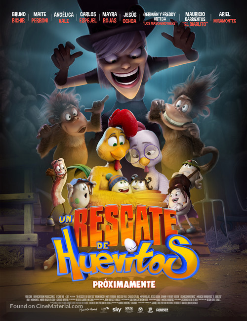 Un rescate de huevitos - Mexican Movie Poster