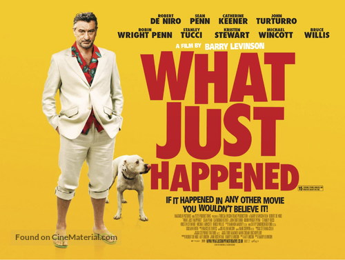 What Just Happened - British Movie Poster