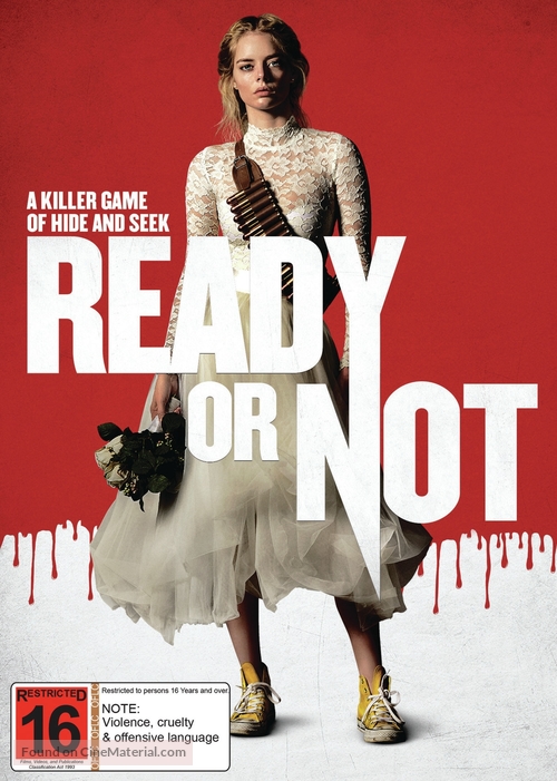 Ready or Not - New Zealand DVD movie cover