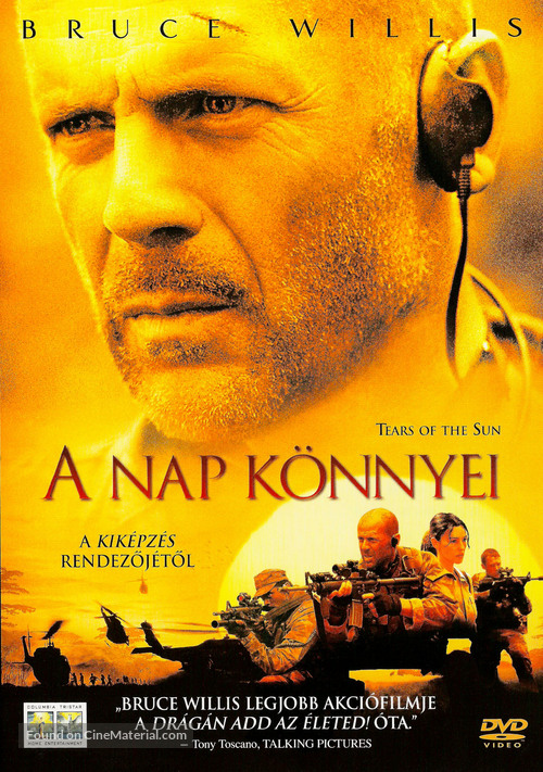 Tears of the Sun - Hungarian DVD movie cover