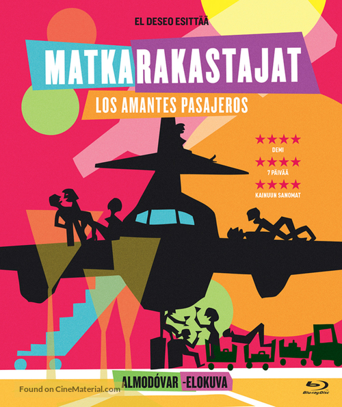 Los amantes pasajeros - Finnish Blu-Ray movie cover