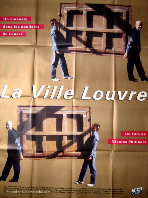 La ville Louvre - French Movie Poster