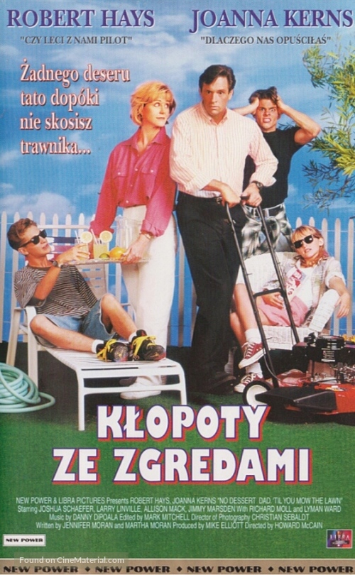 No Dessert, Dad, Till You Mow the Lawn - Polish Movie Poster