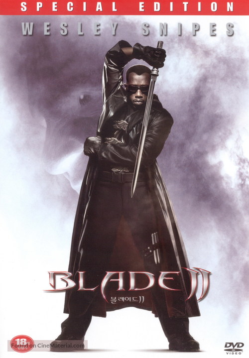 Blade 2 - South Korean DVD movie cover