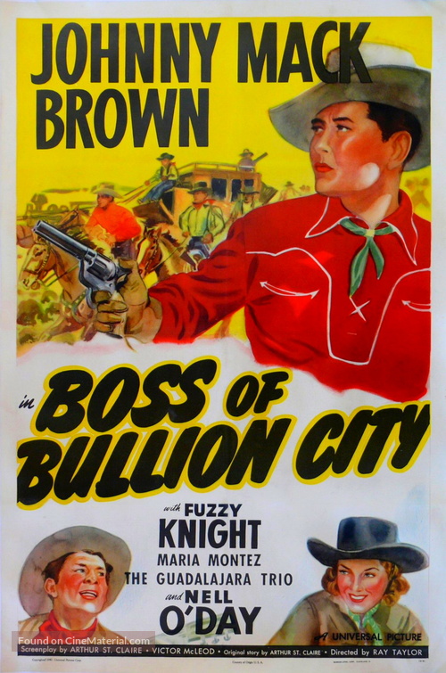 Boss of Bullion City - Movie Poster