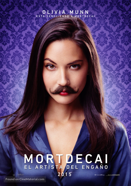 Mortdecai - Argentinian Movie Poster