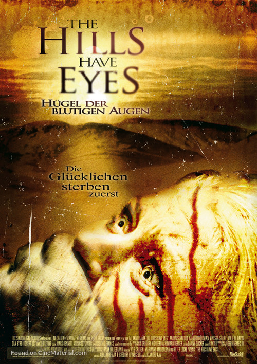 The Hills Have Eyes - German Movie Poster