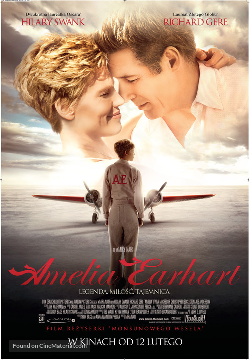 Amelia - Polish Movie Poster