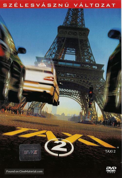 Taxi 2 - Hungarian Movie Cover