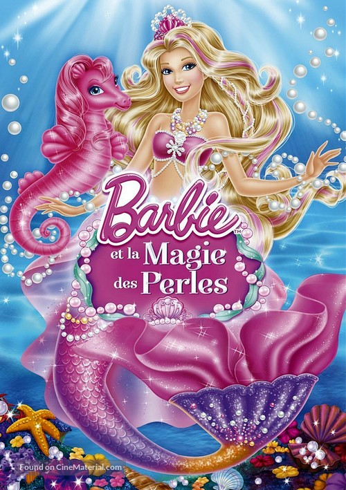 Barbie: The Pearl Princess - French DVD movie cover