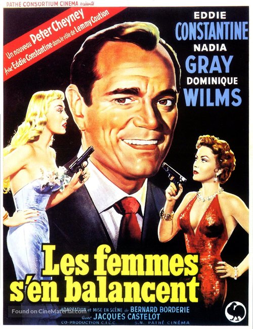 Femmes s&#039;en balancent, Les - Belgian Movie Poster