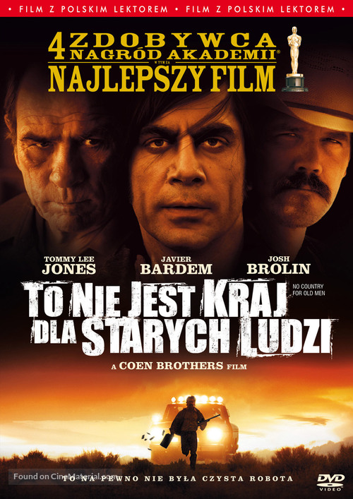 No Country for Old Men - Polish Movie Cover