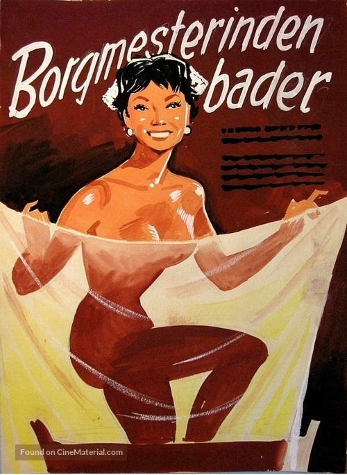 Das Bad auf der Tenne - Danish Movie Poster