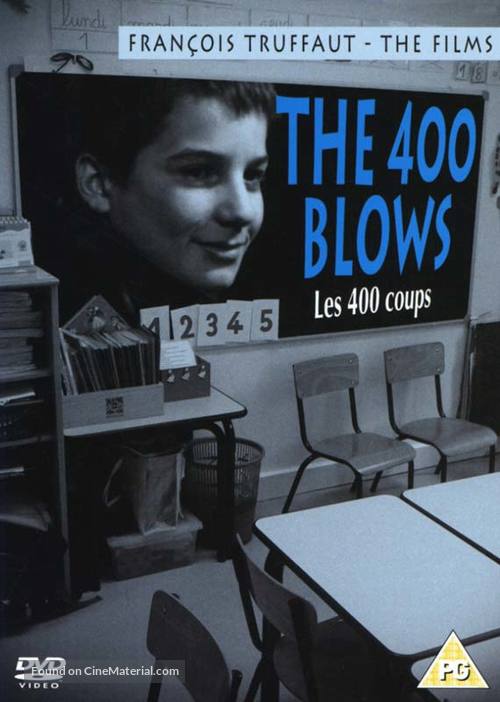 Les quatre cents coups - British DVD movie cover