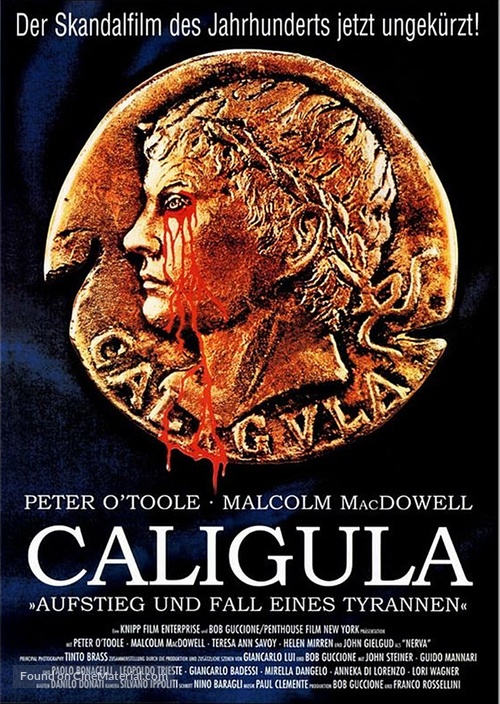 Caligola - German Re-release movie poster