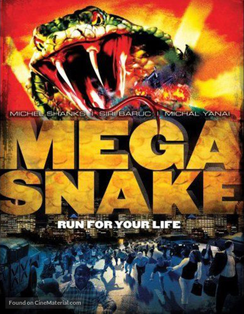 Mega Snake - Blu-Ray movie cover