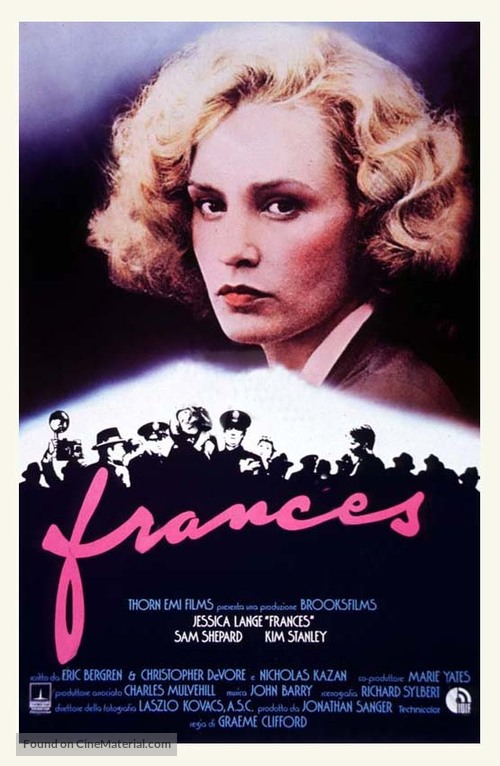Frances - Italian Movie Poster