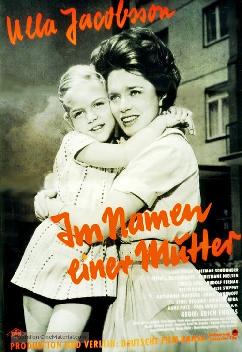 Im Namen einer Mutter - German Movie Poster