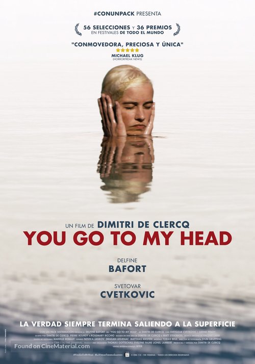 You go to my head - Spanish Movie Poster