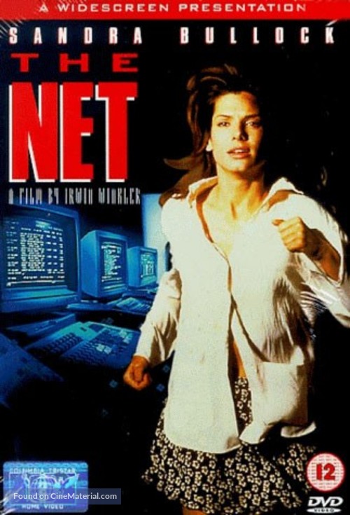 The Net - British DVD movie cover