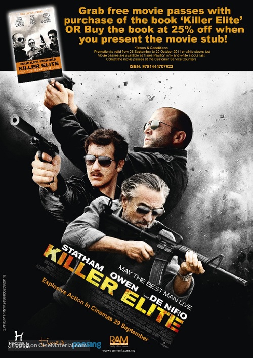 Killer Elite - Malaysian Movie Poster