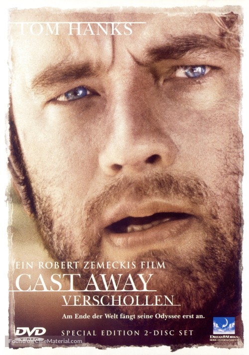 Cast Away - German DVD movie cover