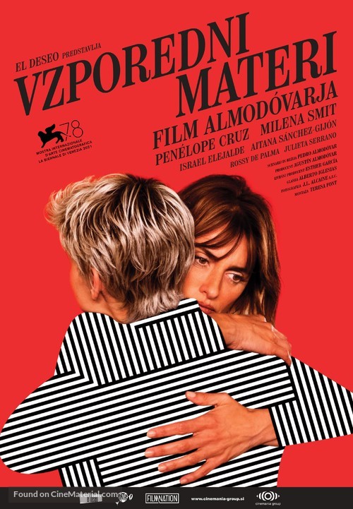 Madres paralelas - Slovenian Movie Poster