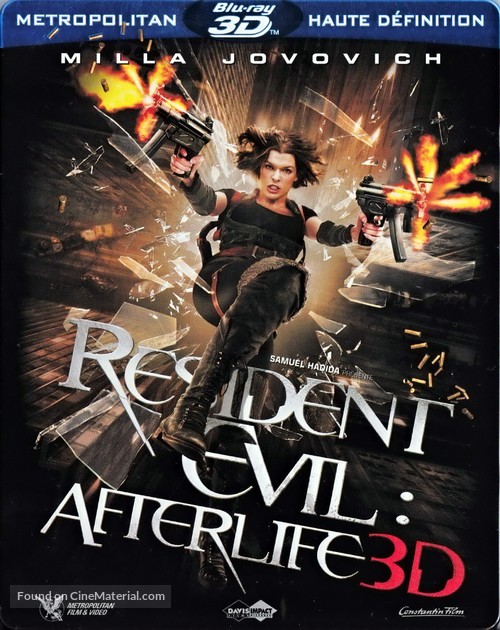 Resident Evil: Afterlife - French Blu-Ray movie cover