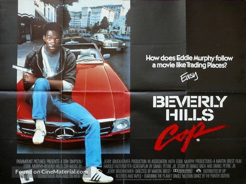 Beverly Hills Cop - British Movie Poster
