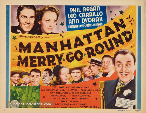 Manhattan Merry-Go-Round - Movie Poster