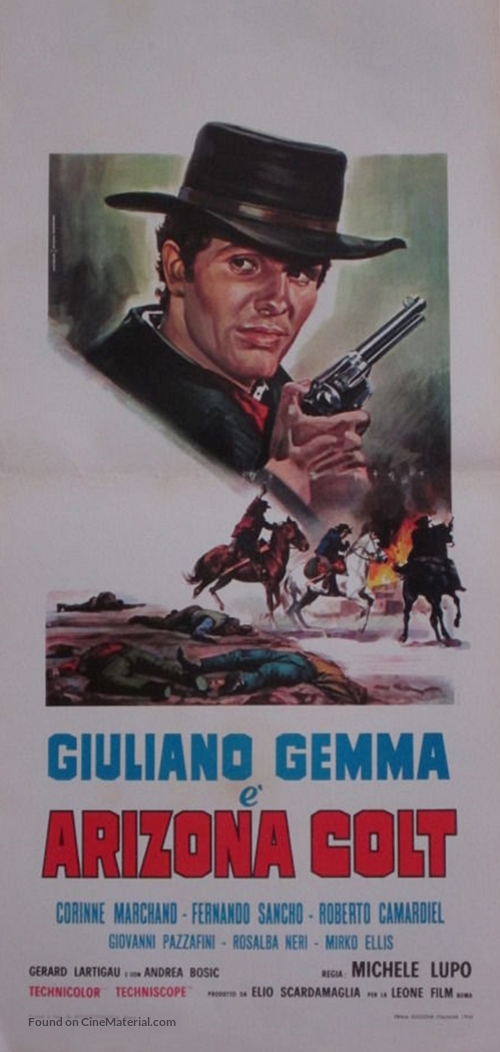 Arizona Colt - Italian Movie Poster