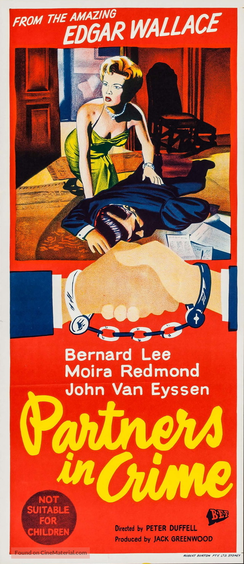 Partners in Crime - Australian Movie Poster