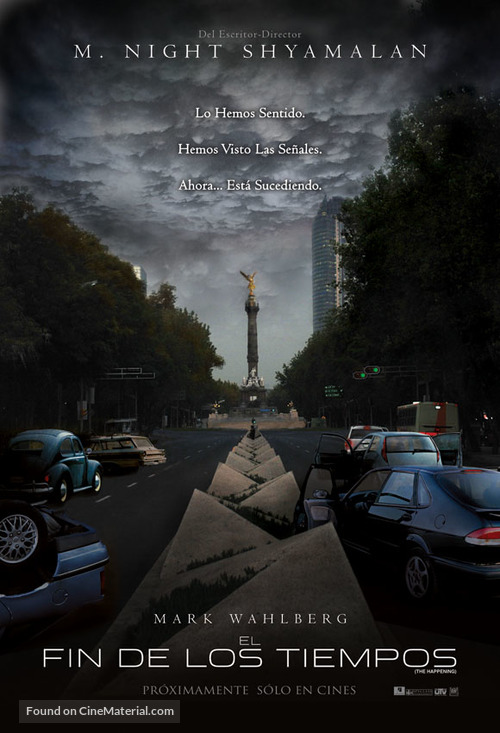 The Happening - Mexican Movie Poster