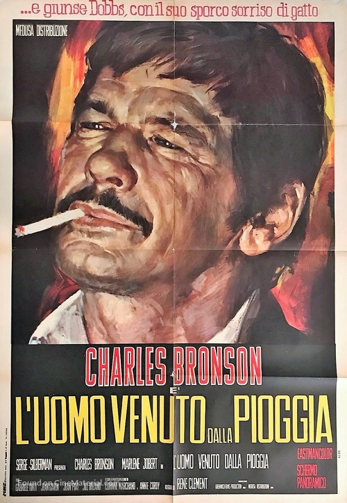 Le passager de la pluie - Italian Movie Poster