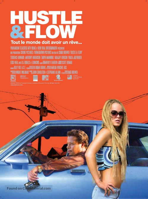 Hustle And Flow - French Movie Poster