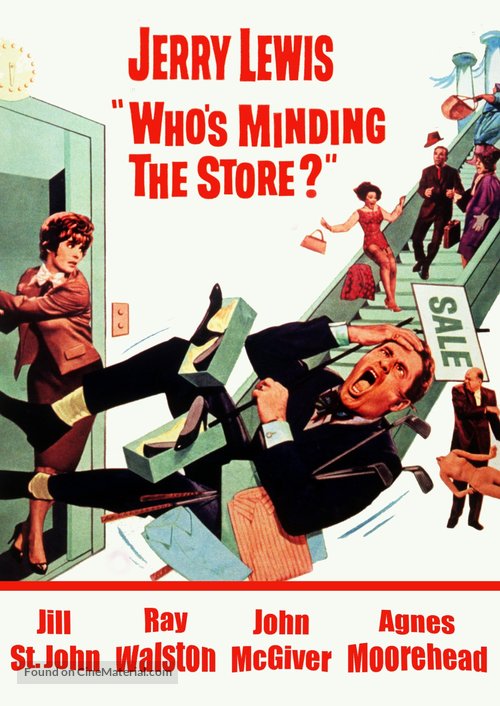 Who&#039;s Minding the Store? - DVD movie cover