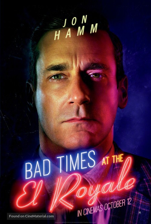 Bad Times at the El Royale - British Movie Poster